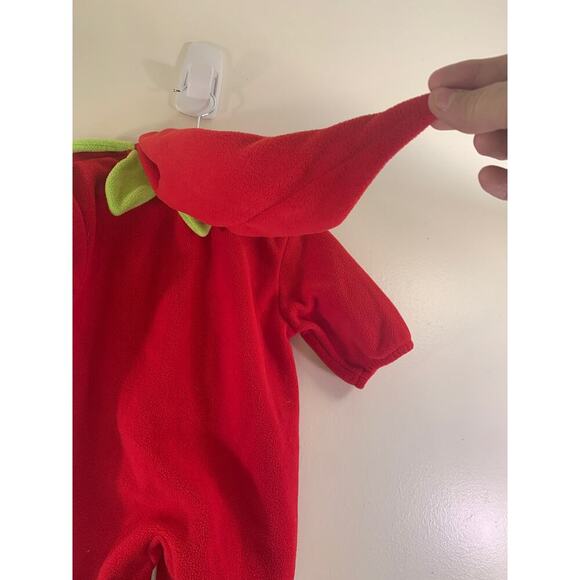 LITTLE WONDERS Unisex Kids Chili Pepper Costume / Size: 6-9 Months - Picture 8 of 9